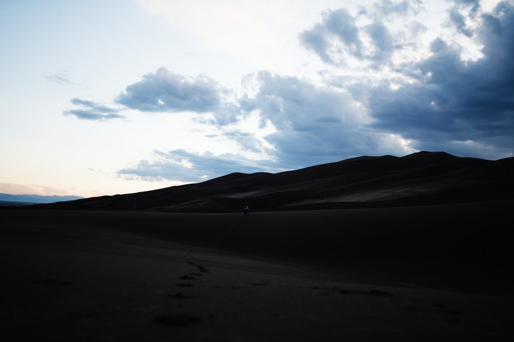 Dunes au crépuscule — neochrome version